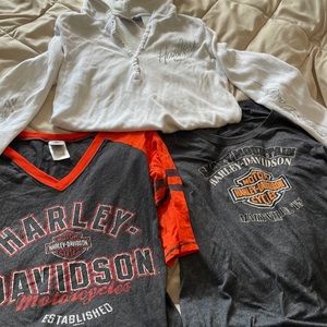 Lot of links new Harley-Davidson tops